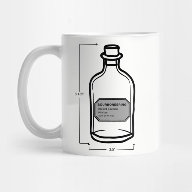 Bottle Engineering Drawing by Bourbon_In_College